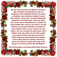 08 de março, Dia Internacional da Mulher!