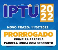 Administração atende pedido de vereador e prorroga prazo do IPTU