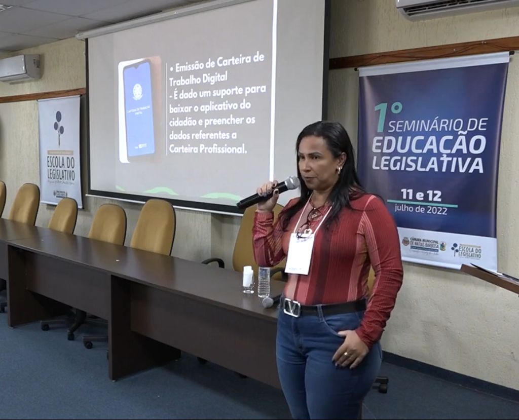 Câmara marca presença em 1° Seminário de Educação Legislativa em Matias Barbosa