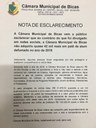 Nota de Esclarecimento