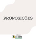 Proposições da 23ª Sessão Pública   