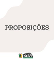 Proposições da 26ª Reunião Pública da Câmara